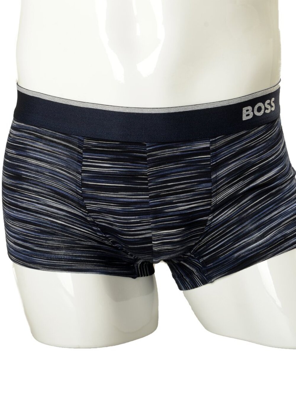 Hugo Boss Men's "Trunk Heather" Logo Strap Trunk Underwear US S IT 48